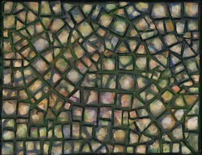 Pebbles, mosaics, 4 of 4