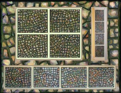 Pebbles Mosaics, arrangements