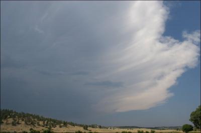 Storm cloud, Montana - mid July