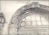 Alamo Architecture - 11 x 14 inches
