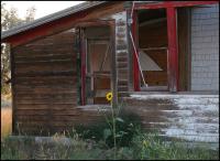 Abandoned house, Wyoming - Nebraska border - Days Gone By photographic series