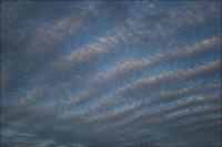Mackerel Sky - cold front Dec 17, 2007