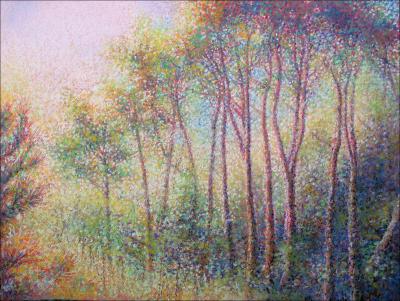 It’s a New Day - 20 x 26 inches Dry Pastels