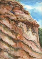 Southern Utah - 14 x 11 Oil Pastels