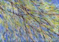 March Winds - Ode to Jackson Pollock via Oil pastels