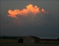 Cumulonimbus, summer evening in Montana