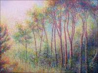 A New Day - 20 x 26 inches Dry Pastels on charcoal paper