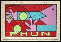 Phun - 36 x 24 inches Acrylics on wrapped canvas
