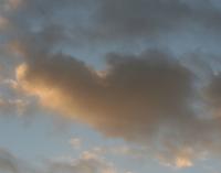 Heart Shaped Cloud, Photography, 11 x 14 quality print, white mat