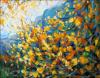 Gold In The Mountains #1 - 20 x 16 inches Acrylics on wrapped canvas. View work progression posted Nov. 4, 2006