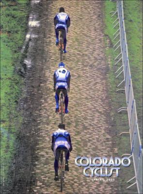 On the cover of Colorado Cyclist