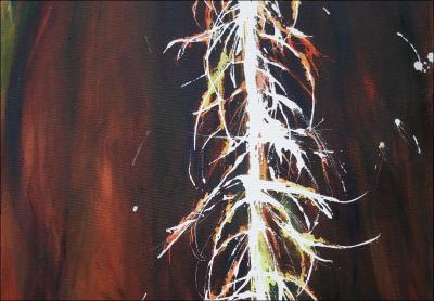 48 x 24 x 2 inches, central detail