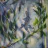 Iguanna Onna - May 18, 2009: finishing this week - Strangling Fig, Costa Rica - 11 x 11 x 3 acrylics on canvas, sides painted