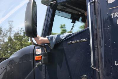 The driver of a semi, Hwy 40 near Nashville, TN