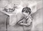 Derek, 11 x 14 inches graphite on paper