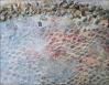 Fossilized shells and stones, back details of Fossil Chair - Homage to the Earth