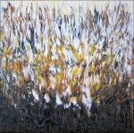 Branching Out, 6 x 6 x 1.5 inches Encaustic