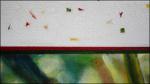 Heliconia, edge self-framed detail