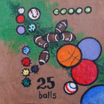 25 balls