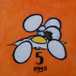 5 eggs